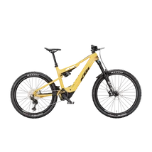 KTM Macina Prowler Elite 2025 férfi E-bike Shred. Wheat Matt (Blk+Purple)