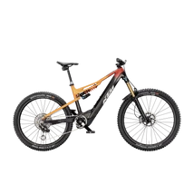 KTM Macina Prowler Exonic 2025 férfi E-bike Burnt Orange+Blk Matt (White)