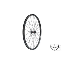 Kellys Fűzött első kerék KLS VALOR 3 DSC F, 28/29, black