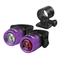 Kellys Tölthető lámpa szett KLS IO USB set lila