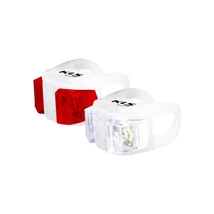 Kellys Twins Kerékpár Világítás Szett fehér