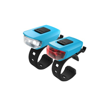 KELLYS KLS VEGA USB kerékpár lámpa szett - sky blue