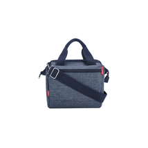 KlickFix Handlebar bag ROOMY twist blue grey