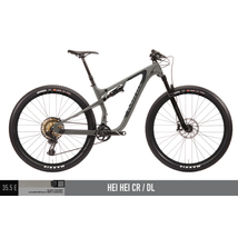 Kona 35.5e Hei Hei CR/DL 2023 férfi Fully Mountain Bike grey