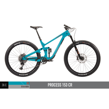 Kona 36e Process 153 CR 29 2023 Fully Mountain Bike green