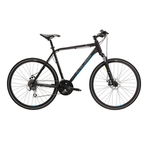 Kross Evado 4.0 férfi cross kerékpár fekete-kék