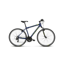 Kross Evado 1.0 2022 férfi cross kerékpár sötétkék-lime
