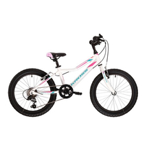 Kross Lea mini 1.0 2022 lány gyerek kerékpár fehér-pink-zöld