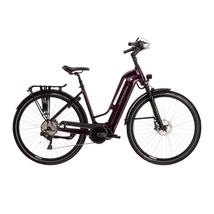 Kross Trans Hybrid Prestige női E-bike lila