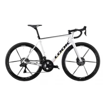 LOOK 785 Huez RS Disc Proteam Dura-Ace Di2 férfi Országúti Kerékpár white glossy