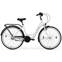 M-Bike Cityline 328 női City Kerékpár selyemfehér