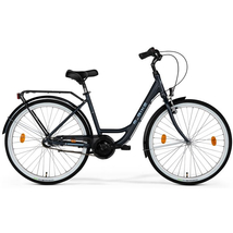 M-Bike Cityline 328 2021 női City Kerékpár selyemszürke-kék