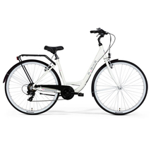 M-Bike Cityline 728 női City Kerékpár 46 cm selyem fehér