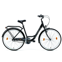 M-Bike Cityline 328 női City Kerékpár selyem fekete