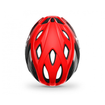 MET Idolo kerékpáros sisak fényes piros-fekete