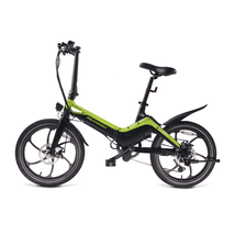 MS Energy I10 Összecsukható unisex E-Bike 6 SP 20&quot; fekete-zöld