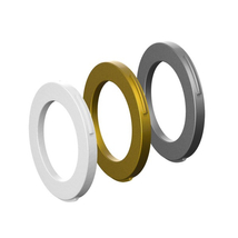 Magura MT féknyereghez gyűrű szett (2 dugattyús) fehér-arany-ezüst