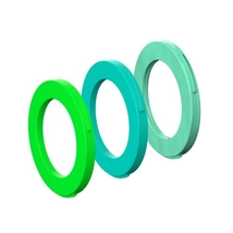 Magura MT féknyereghez gyűrű szett (2 dugattyús) zöld-cián-menta