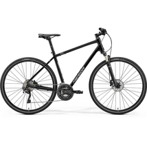 Merida Crossway XT-Edition férfi Cross Kerékpár fényes fekete (matt ezüst) M