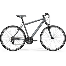 Merida 2022 CROSSWAY 10-V férfi Cross Kerékpár selyem sötétezüst (szürke/fekete)