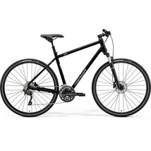 Merida 2022 CROSSWAY 300 férfi Cross Kerékpár fényes fekete (matt ezüst) S