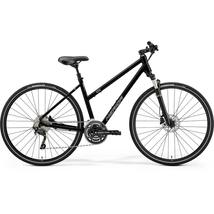 Merida 2022 CROSSWAY 300 női Cross Kerékpár fényes fekete (matt ezüst) S