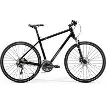 Merida 2022 CROSSWAY 500 férfi Cross Kerékpár fényes fekete (matt ezüst)