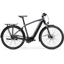 Merida 2022 eSpresso 700 EQ férfi E-bike matt sötétezüst (fekete) S 47cm
