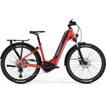 Merida 2022 eSPRESSO CC 675 EQ férfi E-bike selyem piros (fekete)