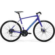 Merida 2022 SPEEDER 100 férfi Fitness Kerékpár sötétkék (fehér/kék) XL