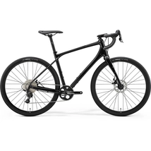 Merida 2022 SILEX 300 férfi Gravel Kerékpár fényes fekete (matt fekete)