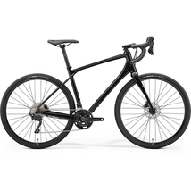 Merida 2022 SILEX 400 férfi Gravel Kerékpár fényes fekete (matt fekete)
