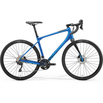 Merida 2022 SILEX 400 férfi Gravel Kerékpár matt kék (fekete)