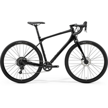 Merida 2022 SILEX 600 férfi Gravel Kerékpár fényes fekete (matt fekete) XL