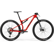 Merida Ninety-Six RC XT férfi Mountain Bike fényes tűzpiros (fekete) XL