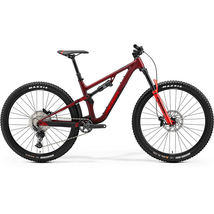 Merida One-Forty 500 férfi Mountain Bike selyem sötéteper (piros/fekete) M