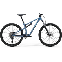 Merida One-Twenty 300 férfi Mountain Bike selyem acélkék (kék/lime) L
