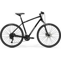 Merida 2024 CROSSWAY 100 férfi Cross Kerékpár fényes fekete (ezüst) L