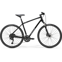 Merida 2024 CROSSWAY 300 férfi Cross Kerékpár fényes fekete (ezüst) S