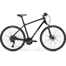 Merida 2024 CROSSWAY 700 férfi Cross Kerékpár fényes fekete (ezüst) XL