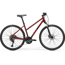 Merida 2024 CROSSWAY 700 női Cross Kerékpár sötéteper (piros) M