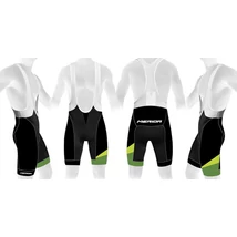 Merida Nadrág CX Design rövid kantáros fekete/zöld XS