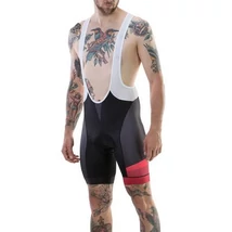 Merida Nadrág CX Design rövid kantáros fekete-piros M 422