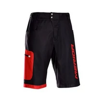 MERIDA Nadrág F196R rövid piros baggy betét nélkül