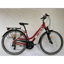 Trans Montana Trekking 2.0 Alu 21seb. női trekking kerékpár bordó-fehér 