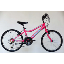 Trans Montana MTB 20 acél gyerek kerékpár pink-kék