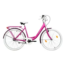 Neuzer Balaton Premium 26 N3 női City Kerékpár pink/padlizsán