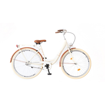 Neuzer Balaton Premium 26 N3 női City Kerékpár krém-barna
