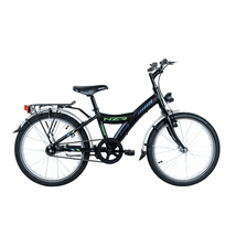 Neuzer Tiger 20 1S unisex City Kerékpár Fekete/Zöld