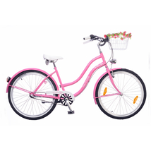 Neuzer Picnic női Cruiser Kerékpár pink/fehér